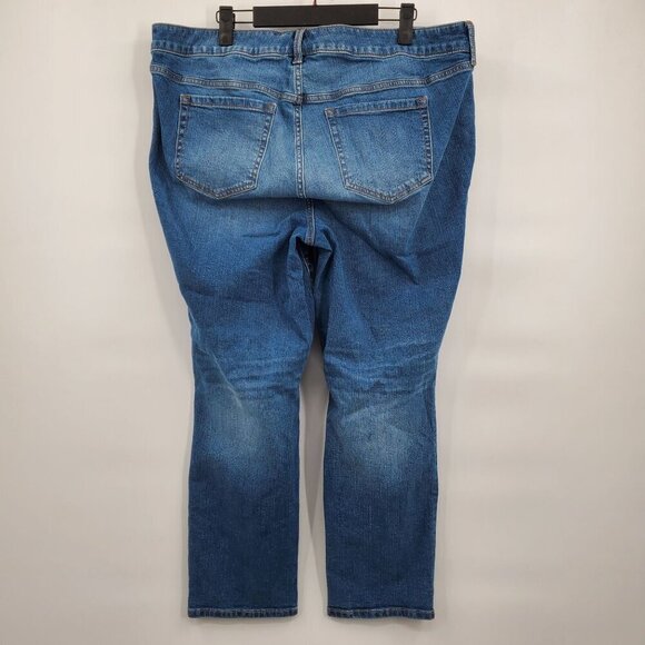 Torrid Mid Rise Faded Wash Jeans Denim Pants Women Size Plus 16R Stretch - Picture 4 of 12